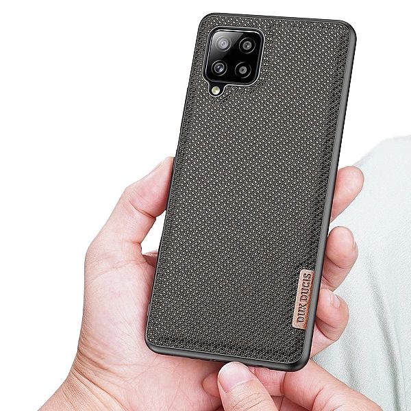 Etui Fino Dux Ducis Nylonowe Pokrycie do Samsung Galaxy A42/5G zielony