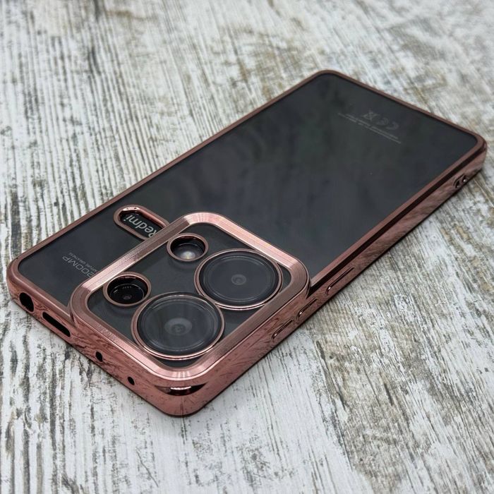 Чехол Chrome Clear на Xiaomi Redmi Note 13 Pro 4G/ Poco M6 Pro