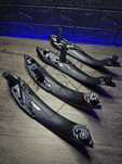 Pack Puxadores FRT + TRS - BMW F30 F31 F35 F80 - Imitação Carbono