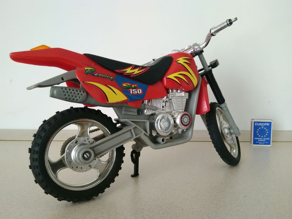 stara zabawka PRL duży motor terenowy cross 125 / 150 KTM Honda Yamaha