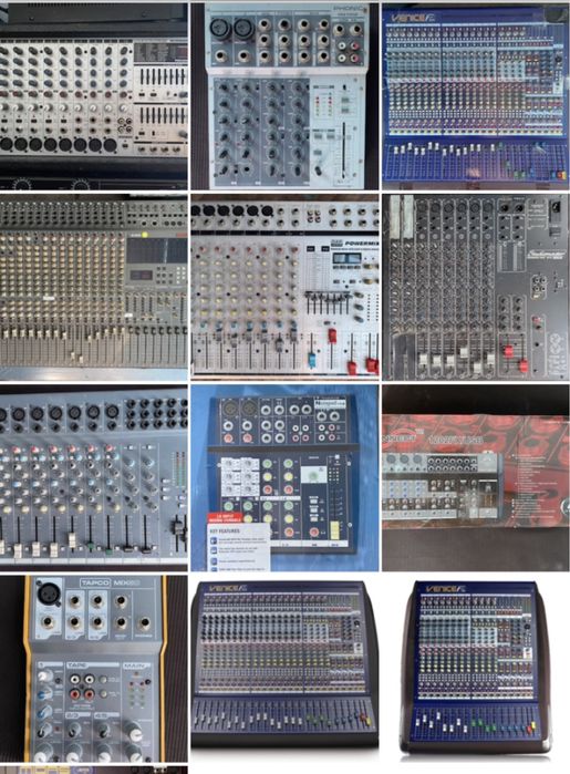 Мікшерні пульти(різні)