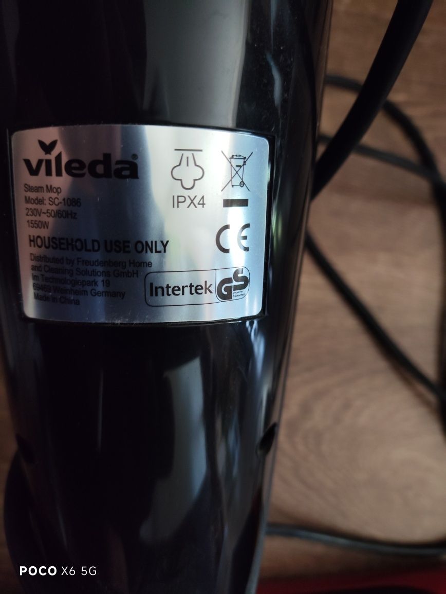 Mop Parowy Vileda Steam Plus XXL