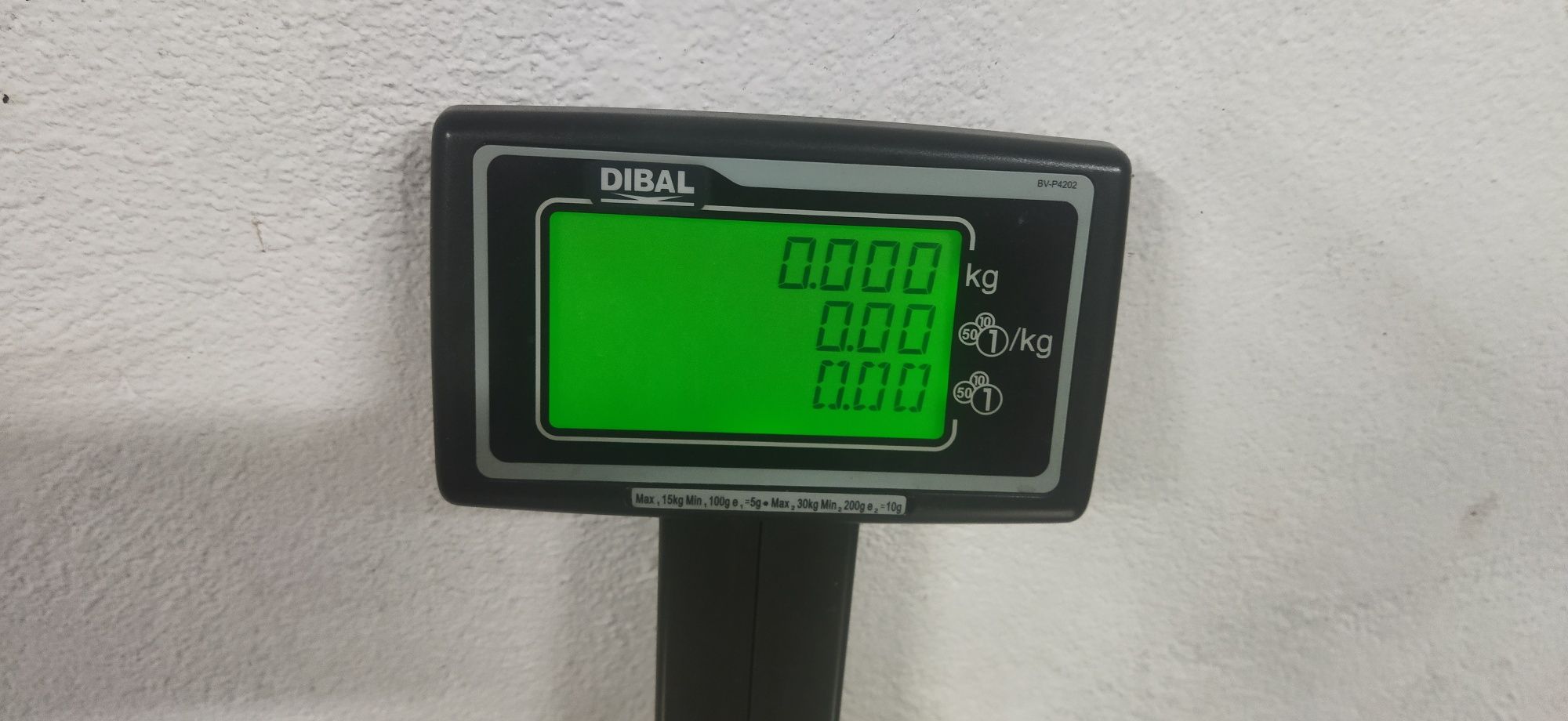 Balança de pequeno comércio