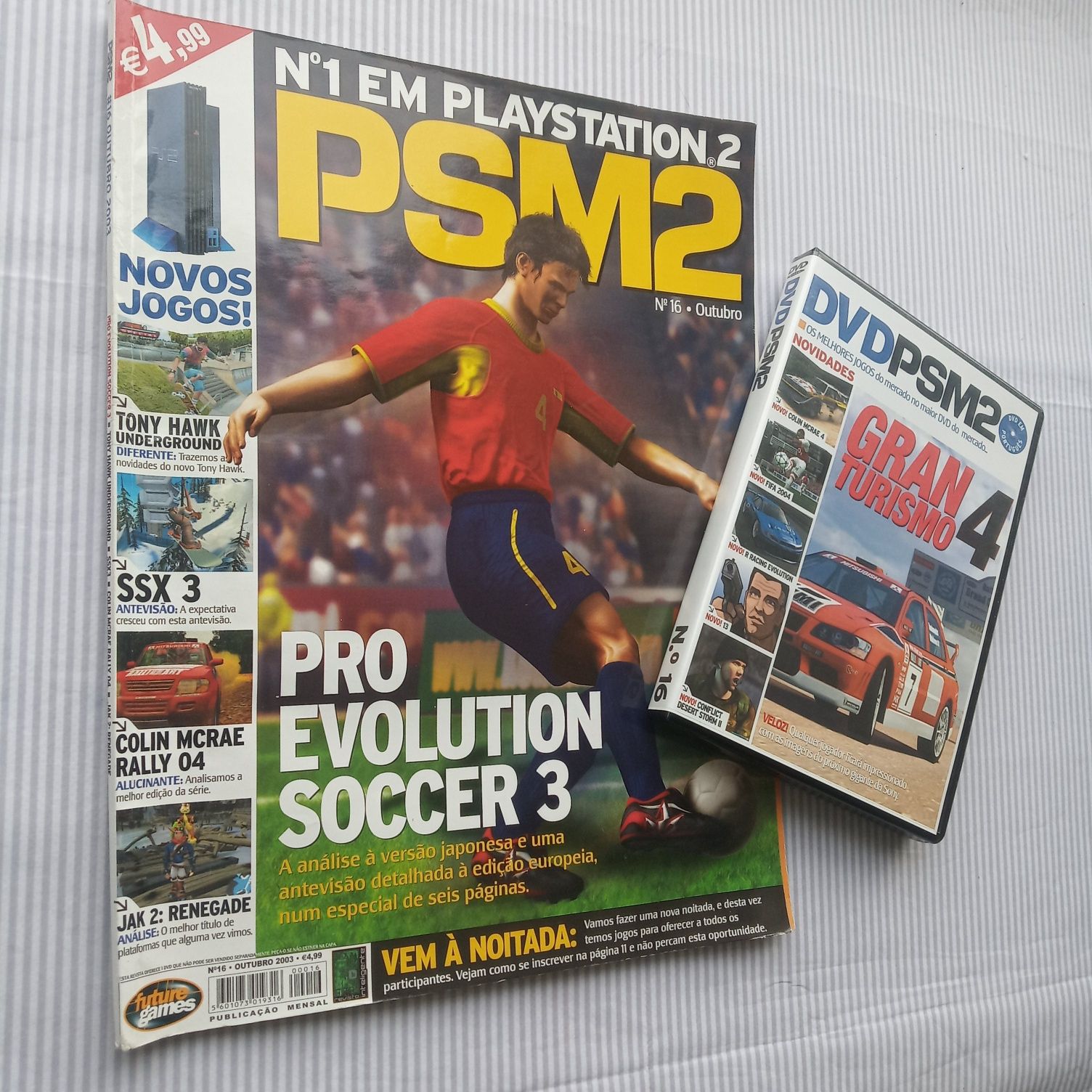 3 Revistas PSM2 + Jogos e 2 MAQUETREN