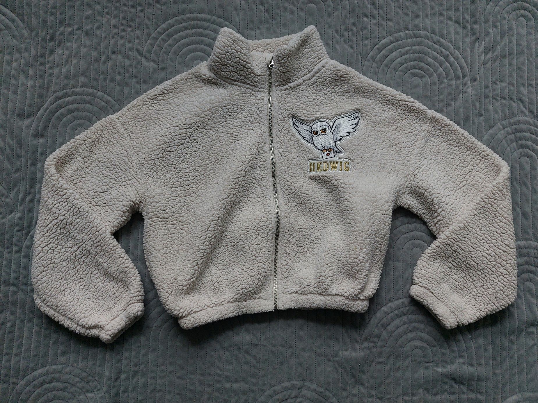 Polar kurtka ciepla bluza Hedwiga Harry Potter 158/164