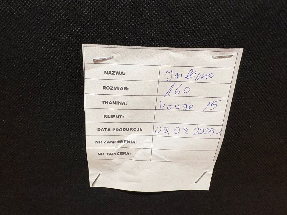 Wezgłowie szare do łóżka