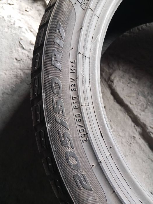 205.50.17 Pirelli 2шт зима шини гума склад Харків Шиномантаж бу бв