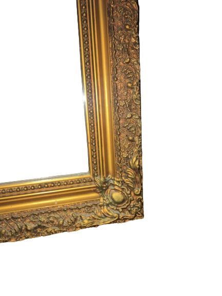 Espelho talha dourada