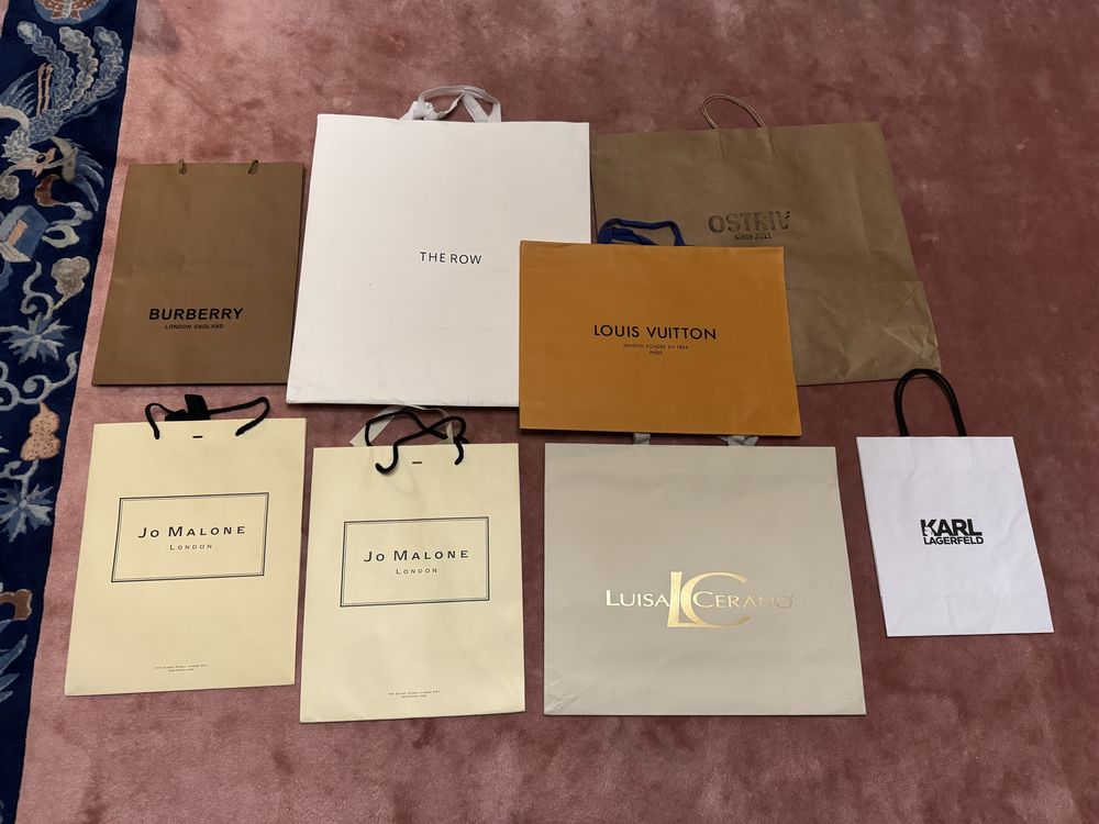 Падочные брендовые пакеты Maxmara Loius Vuitton Hermes Tous Burberry