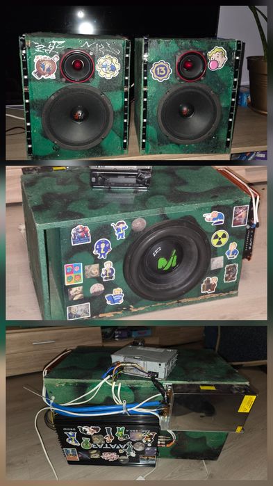 Акустична система, колонки с сабуфером