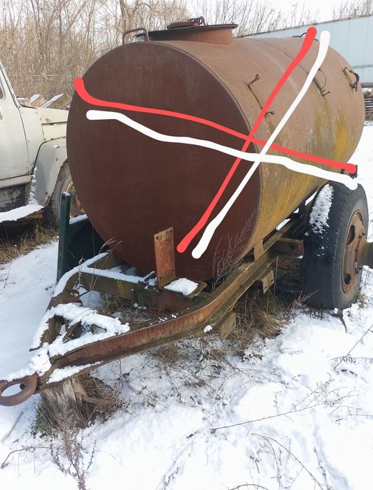 Прицеп шасси. Тракторный