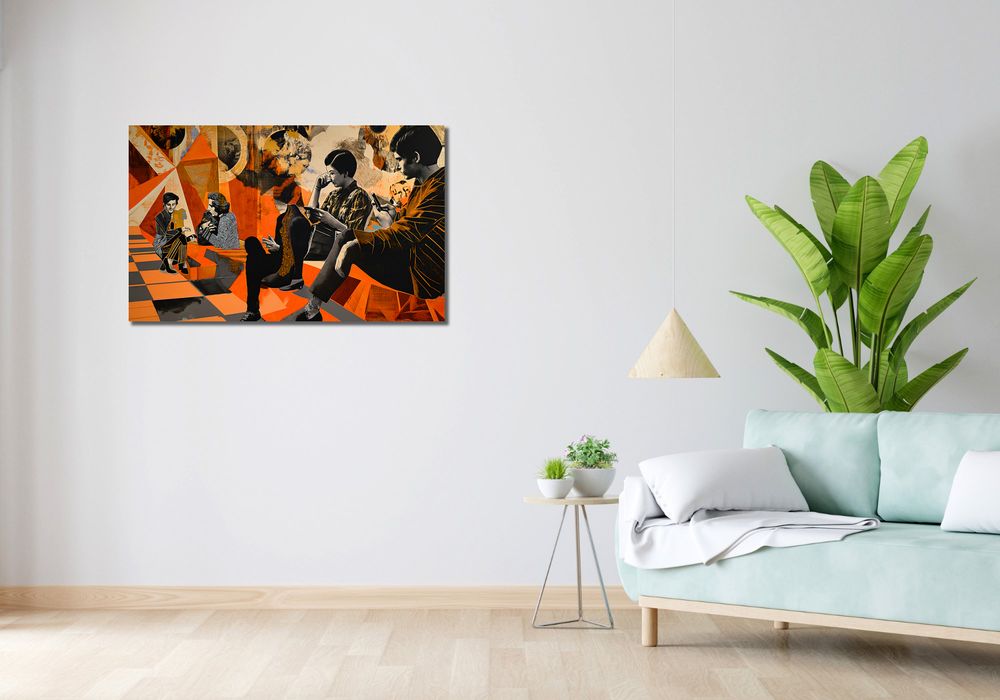 Obraz 100x60cm Przestrzeń Do Dialogu