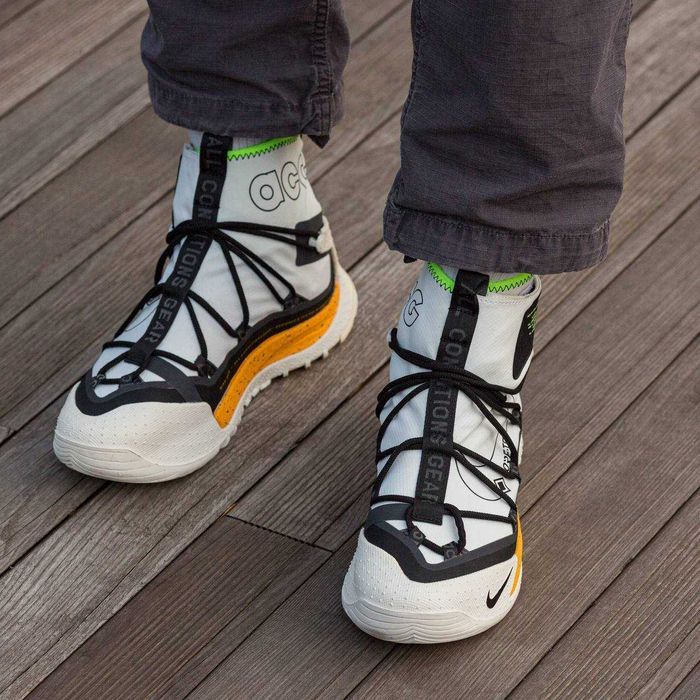 Кросівки Nike ACG Terra Antarktik Gore-Tex White/Orange premium