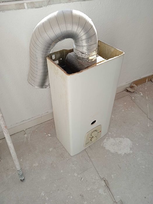 Esquentador á gás de bilha