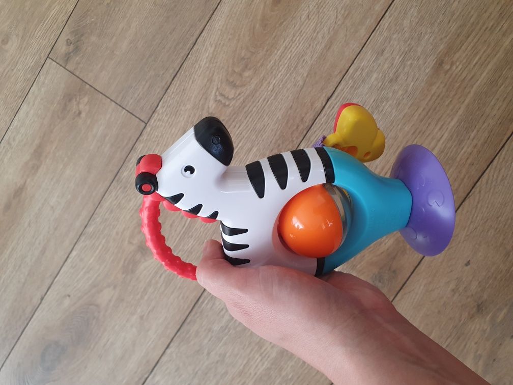 Zebra Fisher Price grzechotka