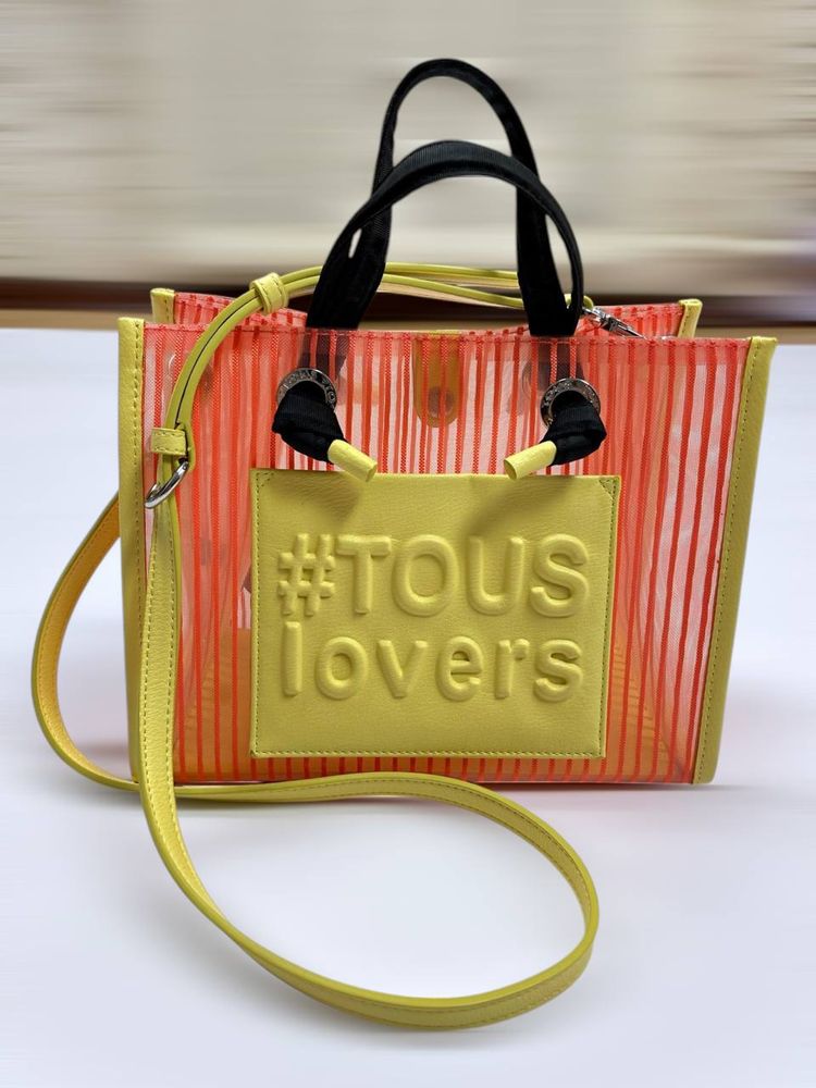 Яскрава прозора сумка Tous lovers оригінал