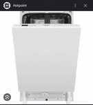 Nowa zmywarka do zabudowy Hotpoint slimline
