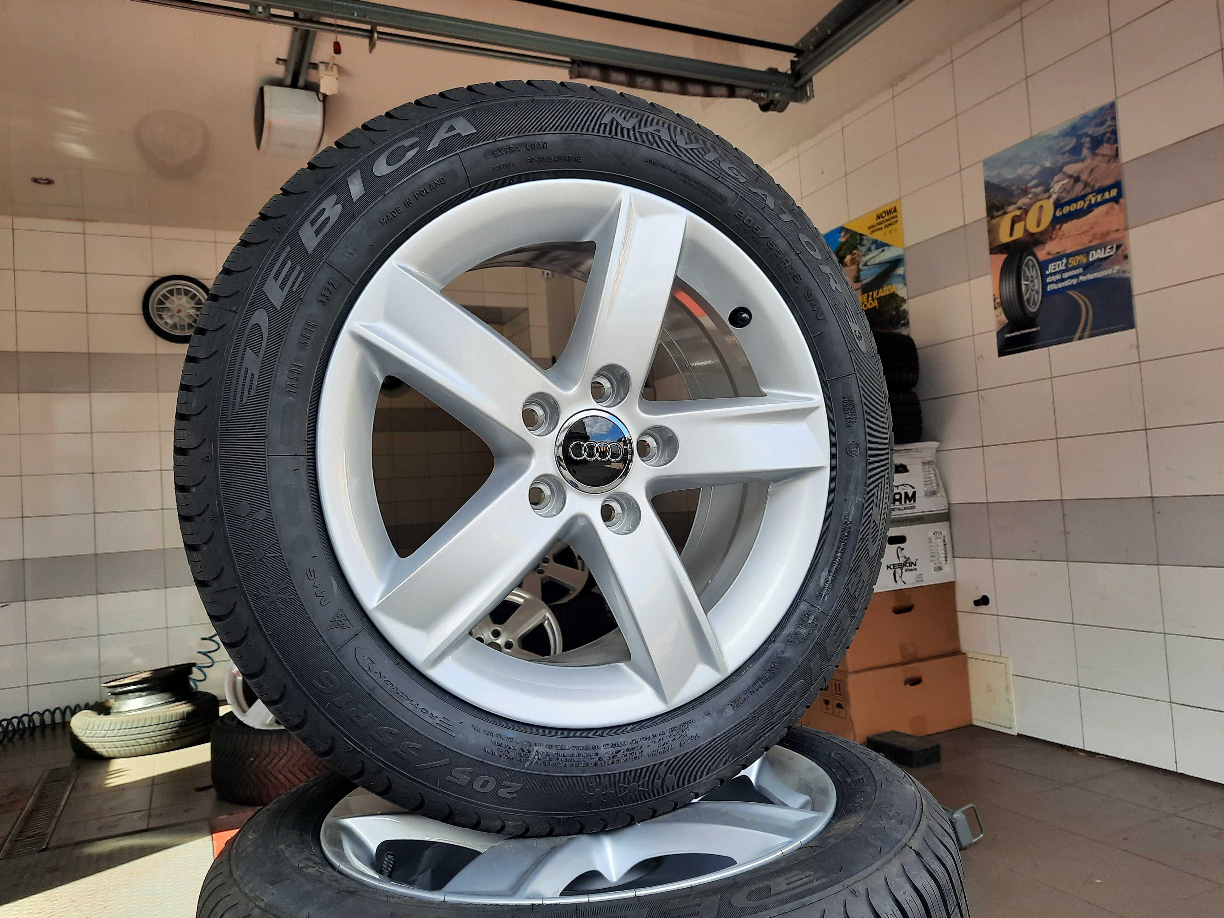 Koła wielosezonowe NOWE AUDI 16 5x112 A3 A4 A6 205/55 R16 Dębica