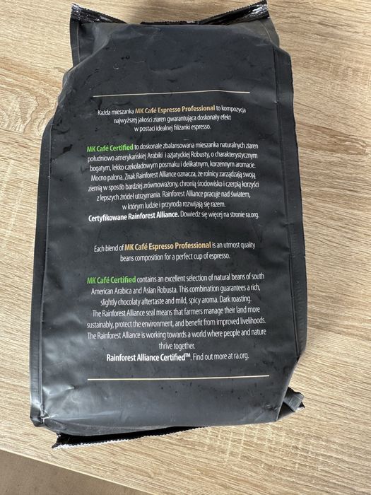 MK Cafe Espresso Professional Certified 1kg