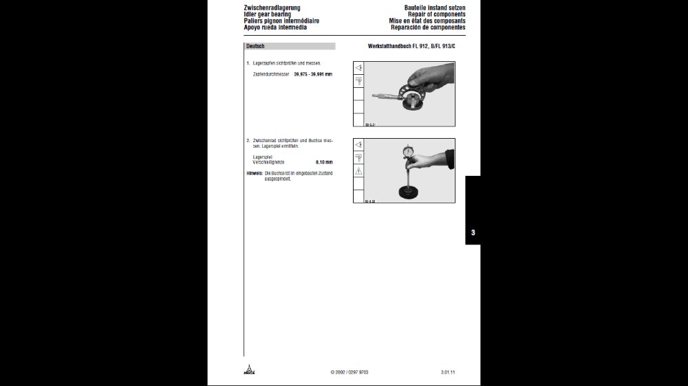 Silnik Deutz 912-913 instrukcja napraw