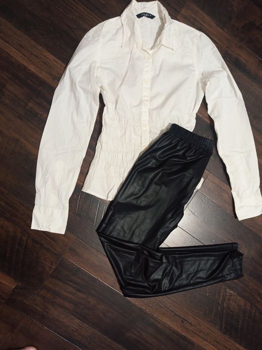 Блузка рубашка школьная форма  рост 152 возраст 13 лет