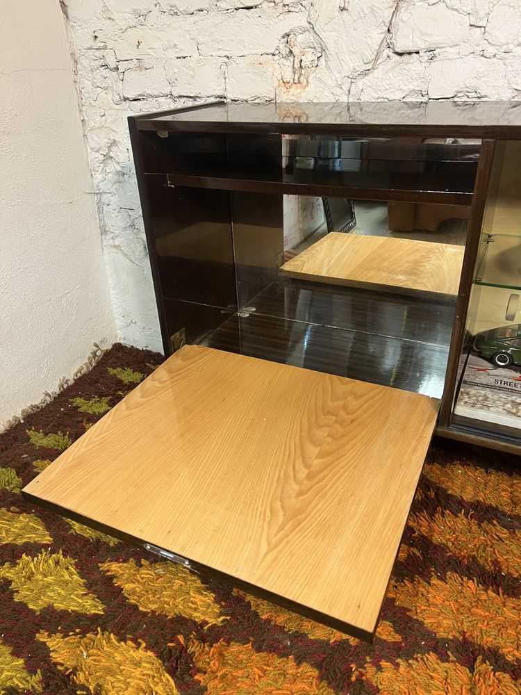 Barek biblioteczka witryna prl vintage retro