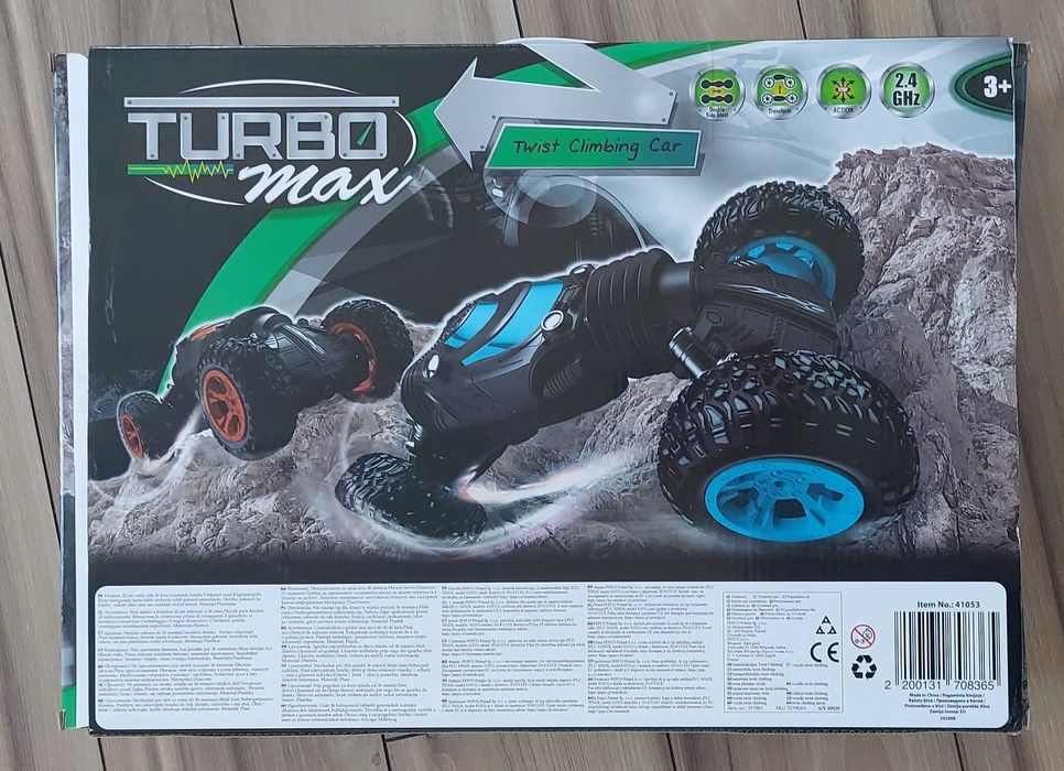 Samochód zdalnie starowany TURBO MAX TWIST CLIMBING CAR