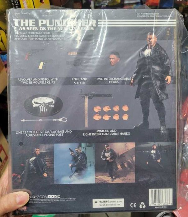 Figura Mezco 1/12 Netflix Punisher