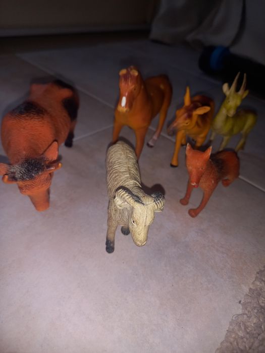 40 Animais de brincar, da quinta e selvagens