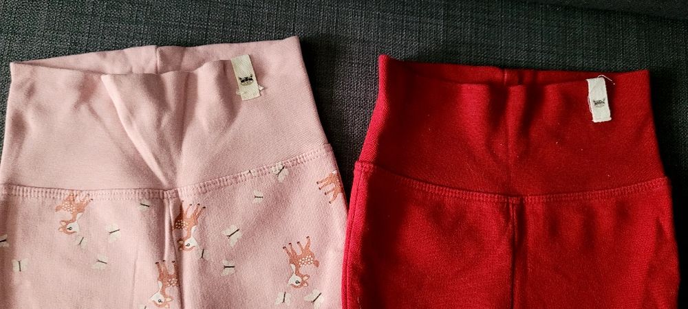 Spodnie dresowe 2 pack Kuniboo rozmiar  62-68