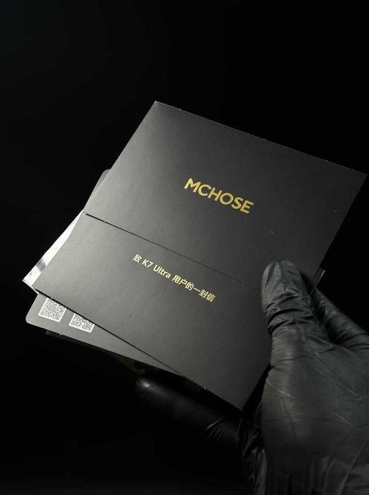 MCHOSE K7 Ultra 8К 42000 DPI нова в плівці, бездротова ігрова мишка