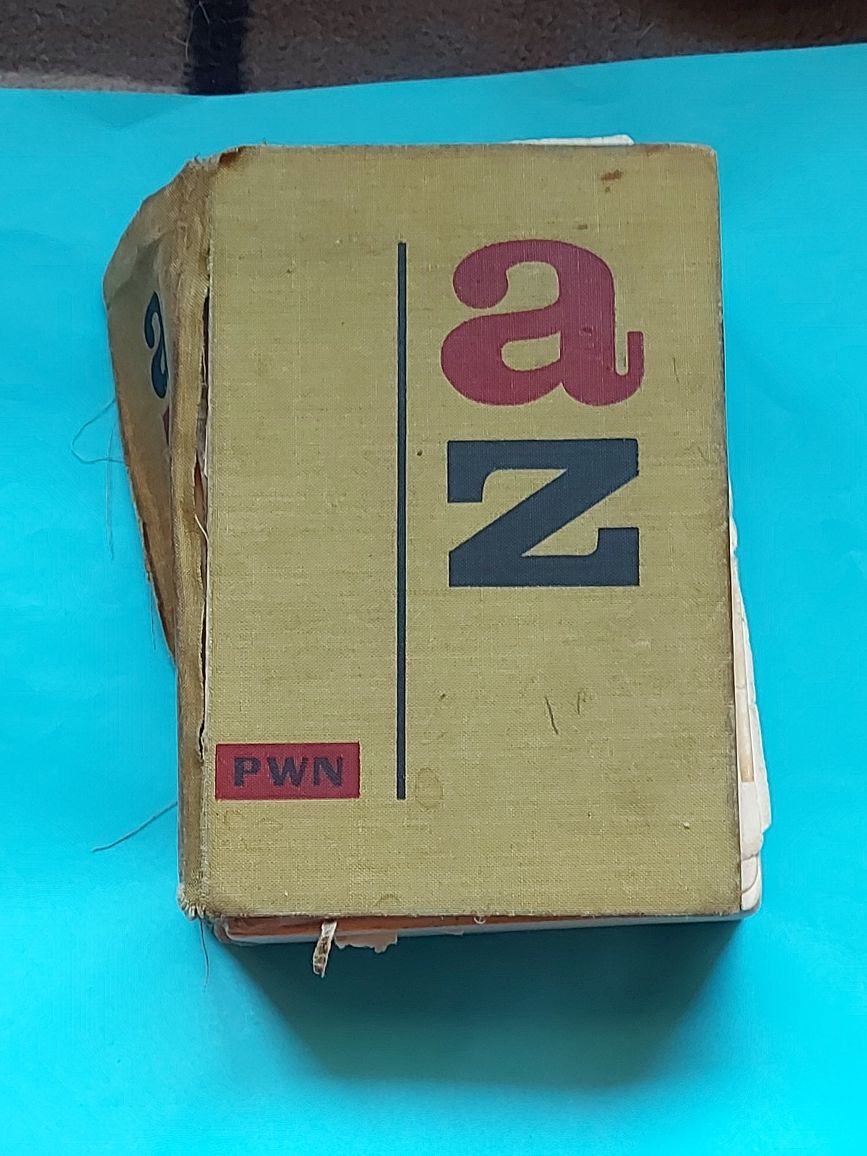Stara książka PWN ZP encyklopedia 1966rok