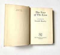 Stara książka The year of the lion G Hanley angielska