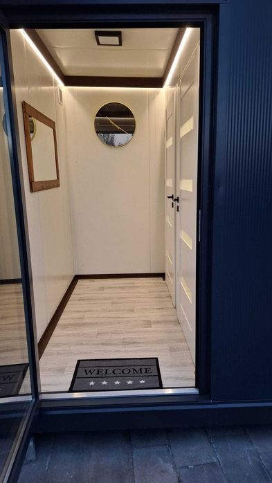 Kontener pawilon sanitarny, toaleta, łazienka mobilna ogrodowa wc