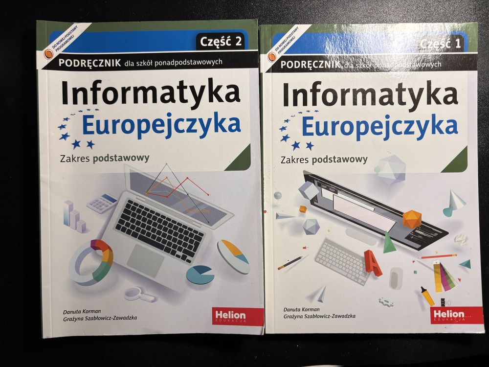 informatyka europejczyka podrecznik do informatyki czesc 1 i 2