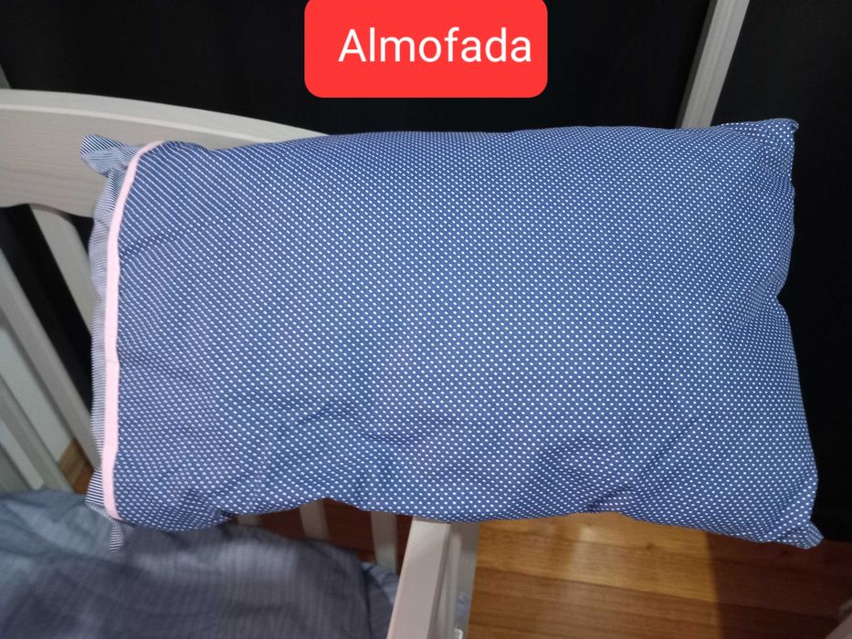 Edredon, Almofada e contorno cama bébé