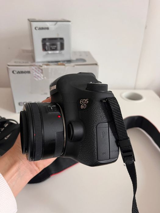 Фотокамера canon 6d +обʼєктив 50мм f/1,8