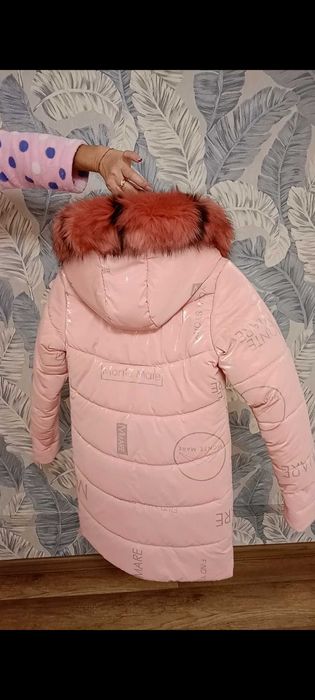 Пальто дівчячє зима