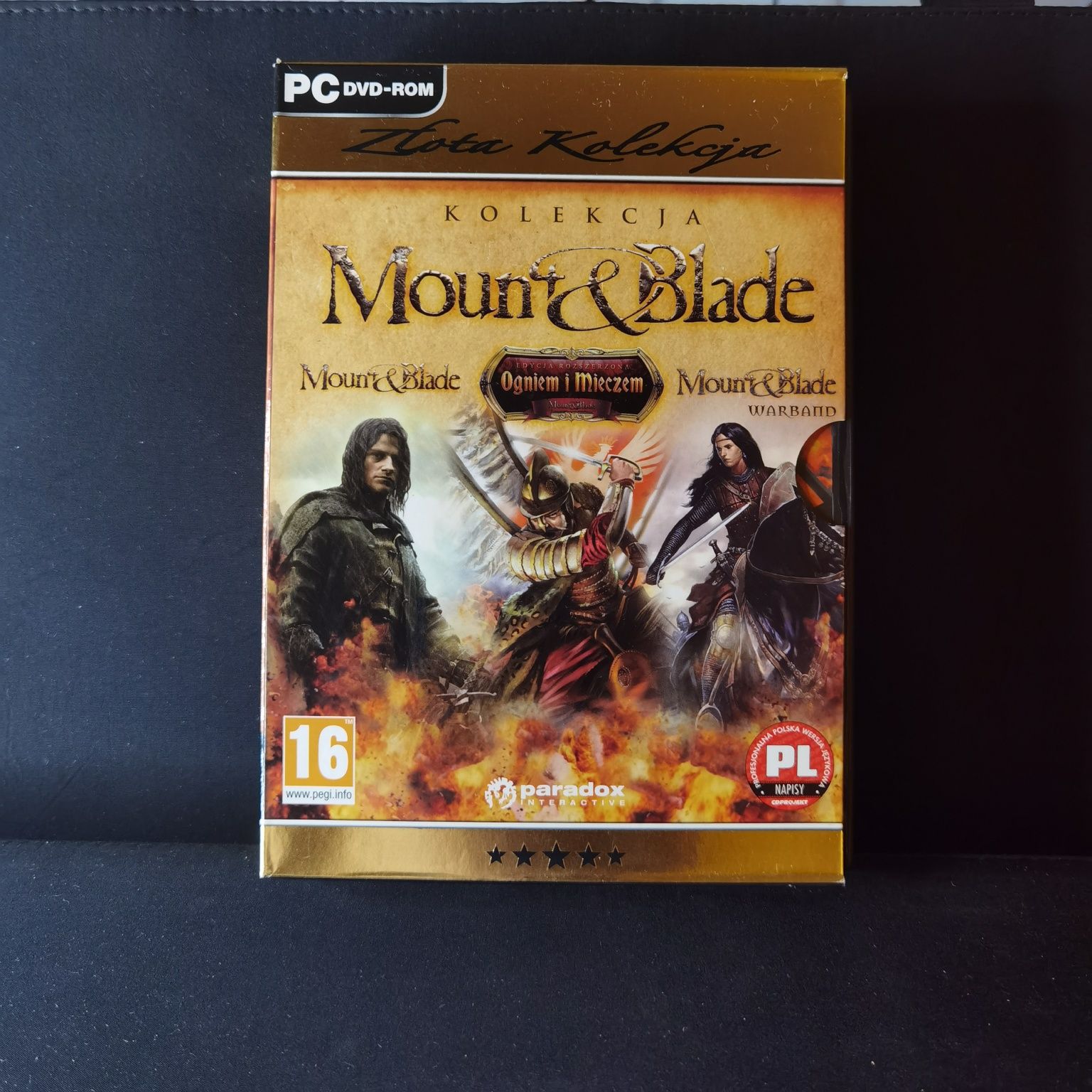Mount Blade Ogniem i Mieczem Zlota Edycja PC