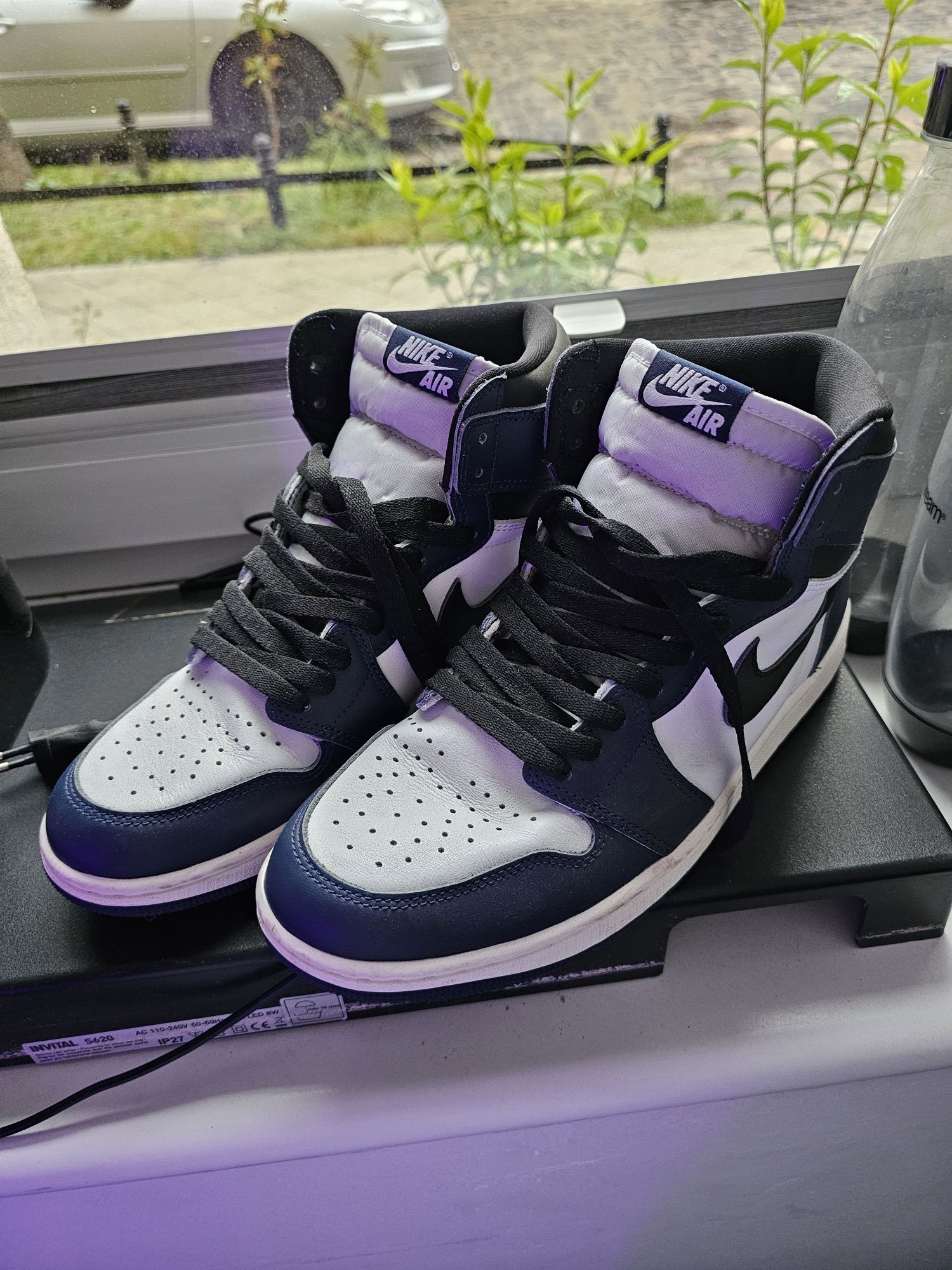 JORDAN 1 retro hlgh og "MIDNIGHT NAVY" roz 43