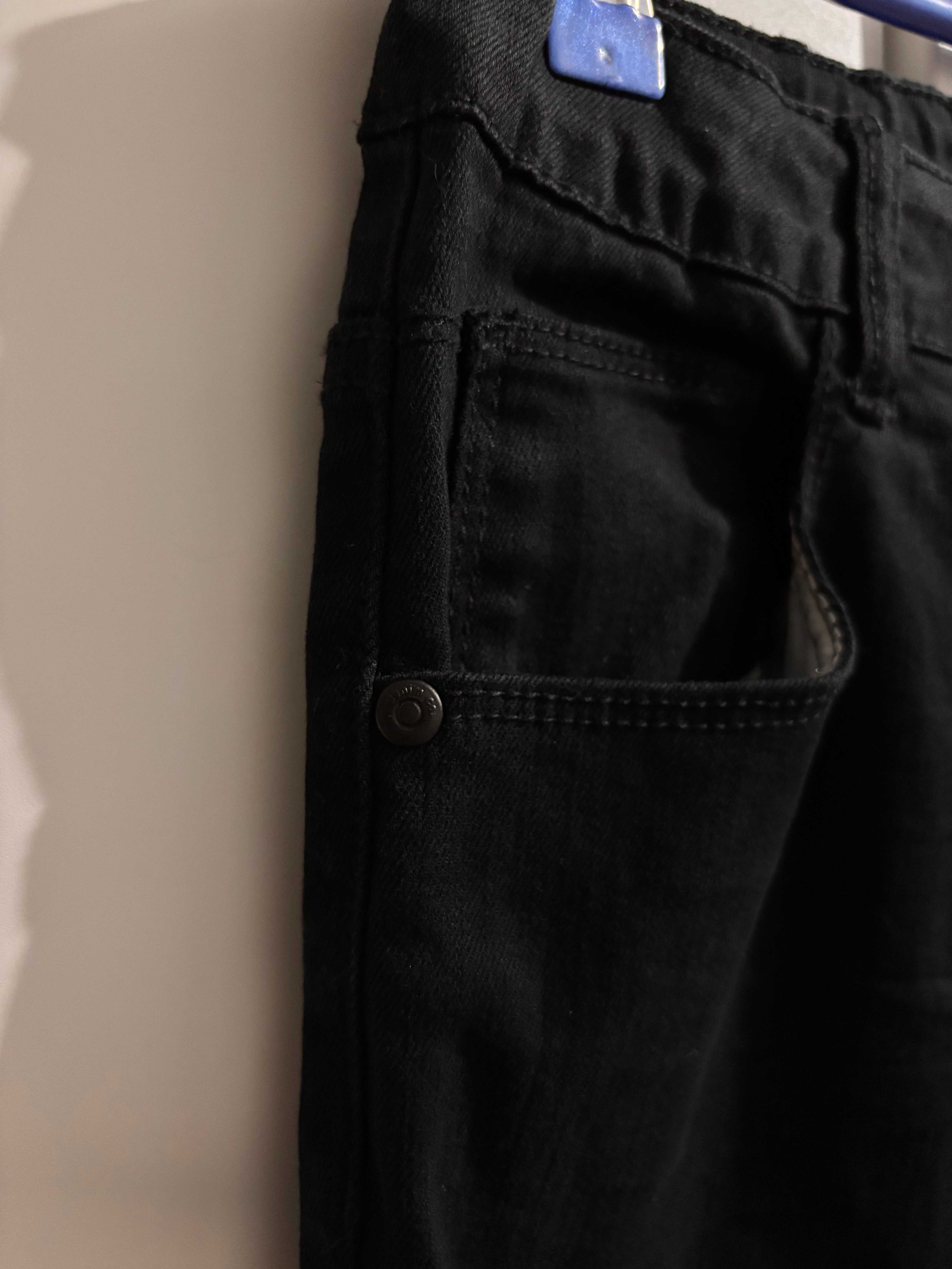 Джинси skinny чорные denim