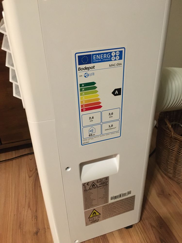 Nowy Klimatyzator Bodepot model MAC 09A moc 2600W