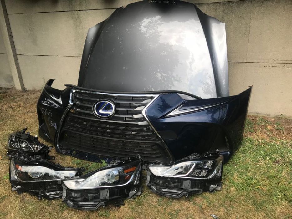 Lexus IS 300h 200t 17-20 lift F-sport zderzak przod maska lampy full led