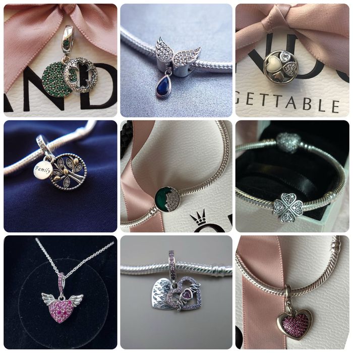 РОЗПРОДАЖ Шарм pandora шармы пандора шарми шармики намистина бусінка