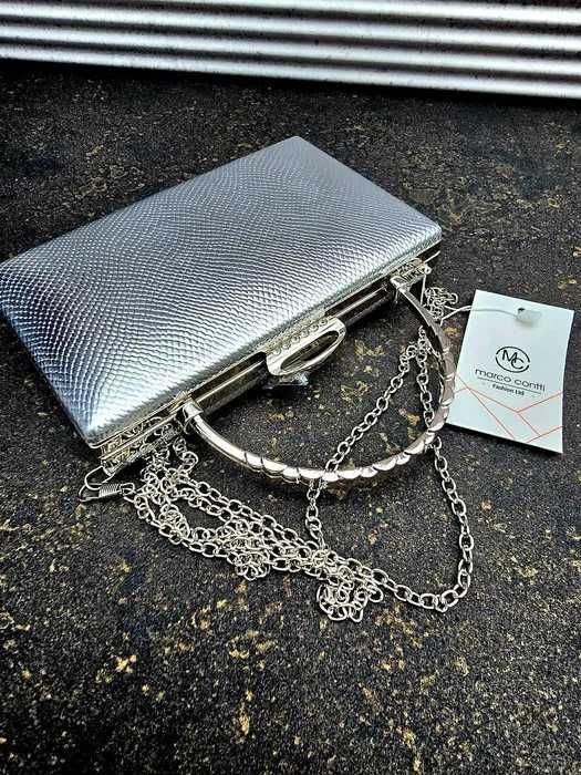 Marco Contti nowa torebka damska z łańcuszkiem stylowa