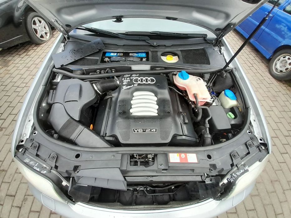 AUDI A6 C5 SILNIK 2.4 V6 30V 170KM BENZYNA OZNACZENIE: BDV