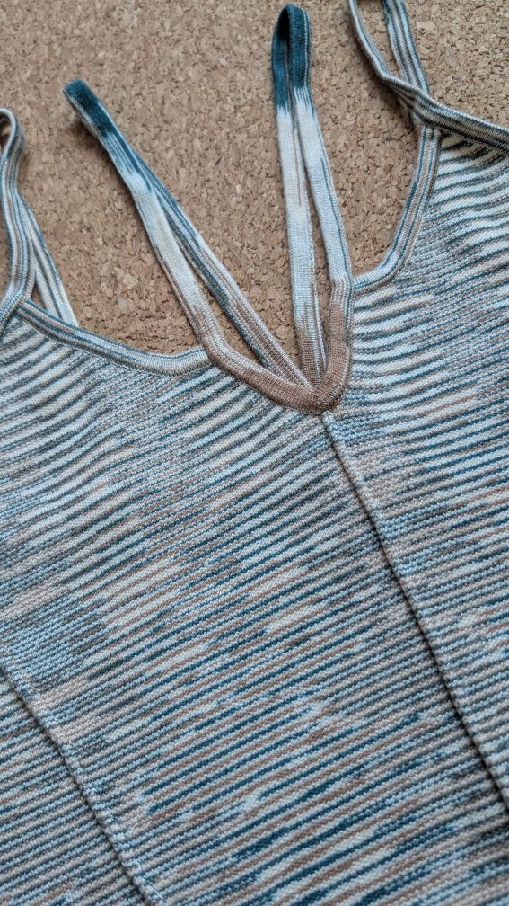 Top z dzianiny a-la gorset rozmiar S Anthropologie
