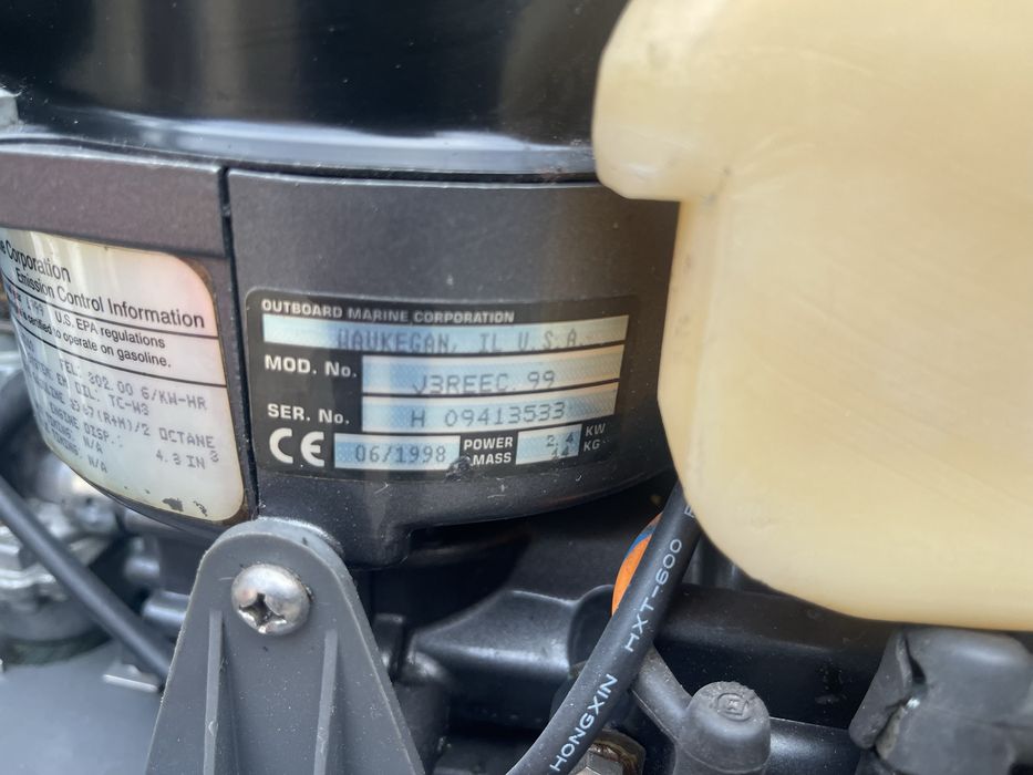 Джонсон/Johnson 3.5 лодочний мотор/двигун до човна/лодочный мотор