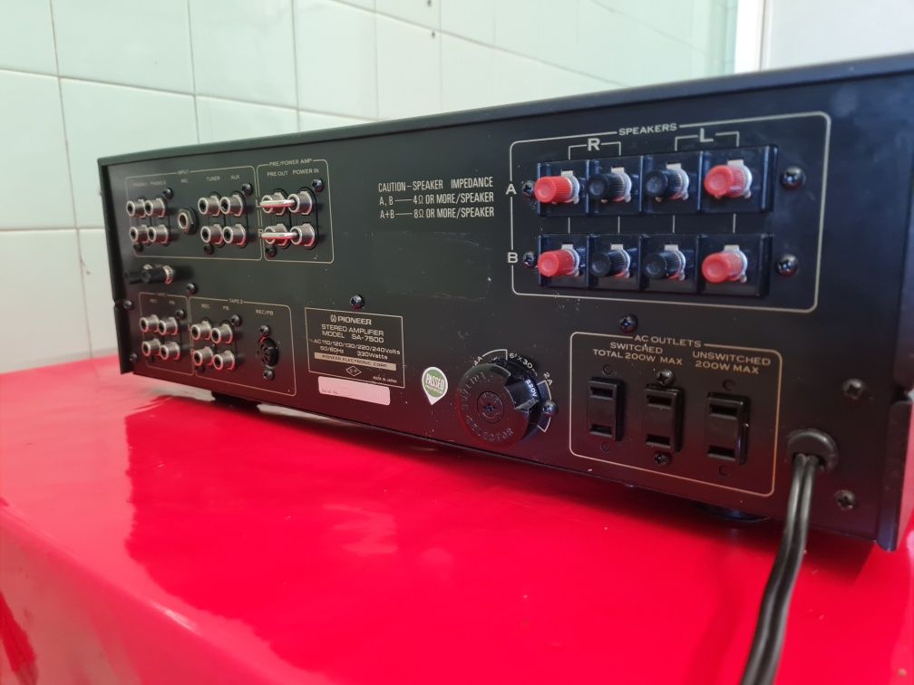 Amplificador pioneer sa-7500