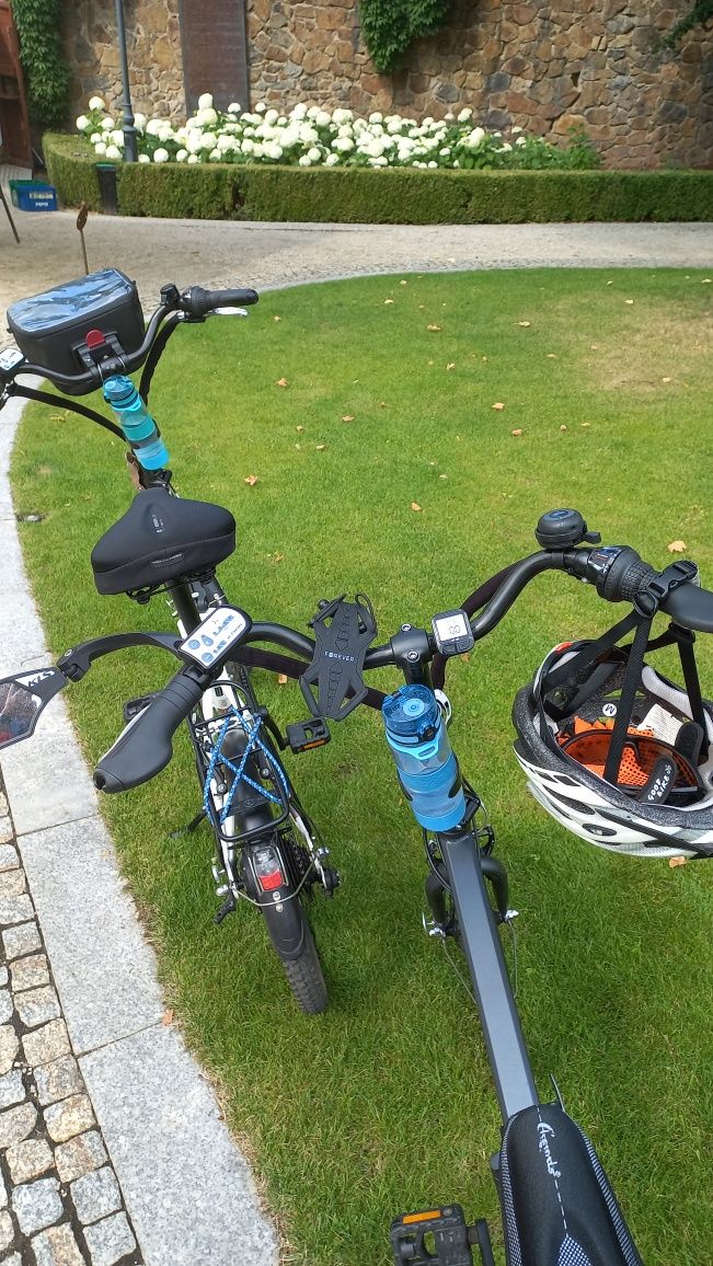 Zamienie lub sprzedam dwa rowery elektryczne skladane